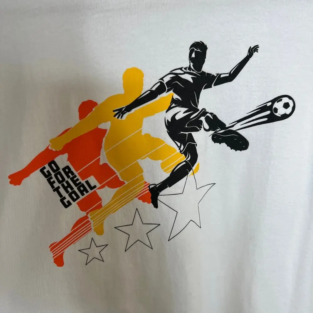 Gap Kids Long Sleeve Soccer Print Tee XL